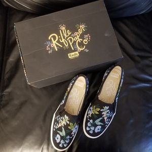 NIB Keds × Rifle Paper Co. Slip On Sneaker